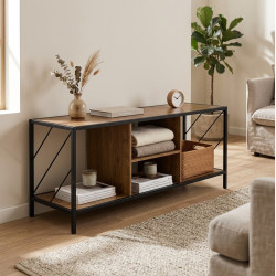 Wooden & Metal Table